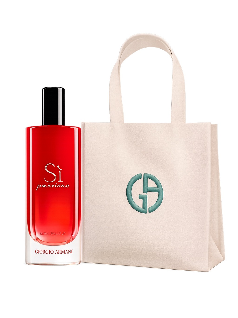 👜❤️ Giorgio Armani Si Passione Perfume + Tote Gift Set Bundle